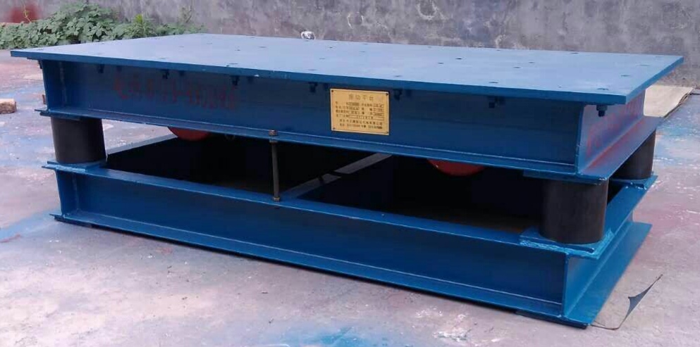 1米*2米载重3吨混凝土振动平台发货通知