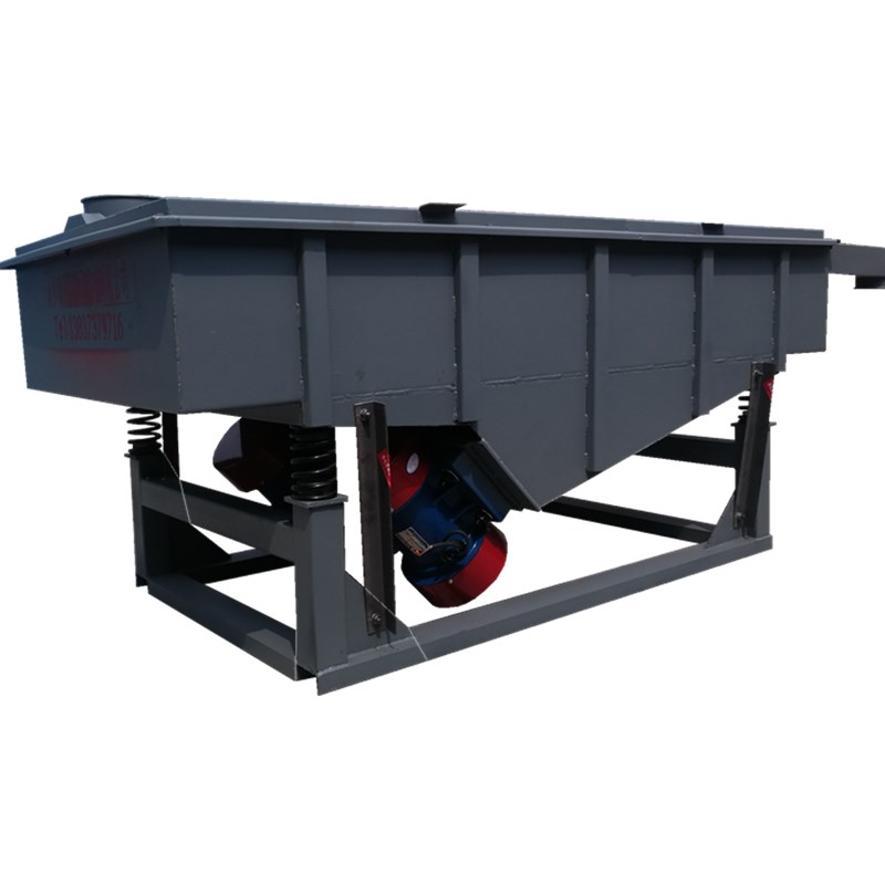 直线振动筛的工作特点