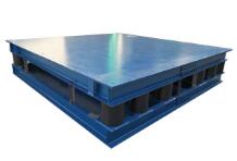 在工作中振动平台的电机自身会产生振动力