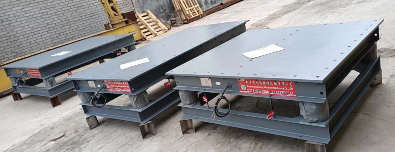 山东承重20吨大型振动平台发货通知 山东承重20吨大型振动平台发货通知