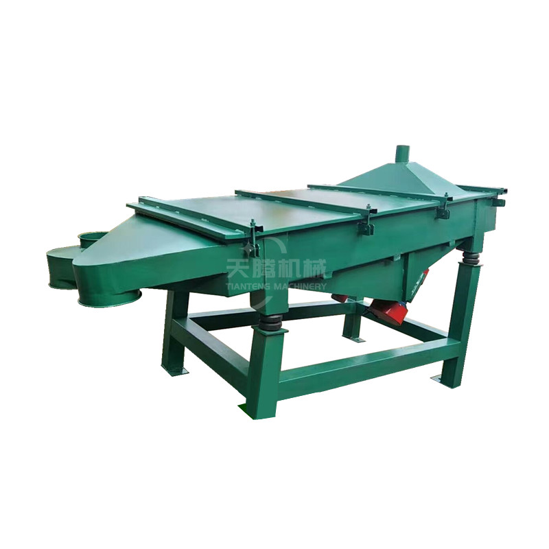 直线振动筛压力控制阀漏油的解决方法